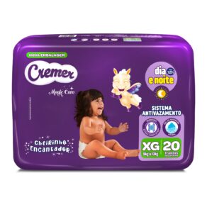 Fralda Cremer Jumbo XG 20 Unidades