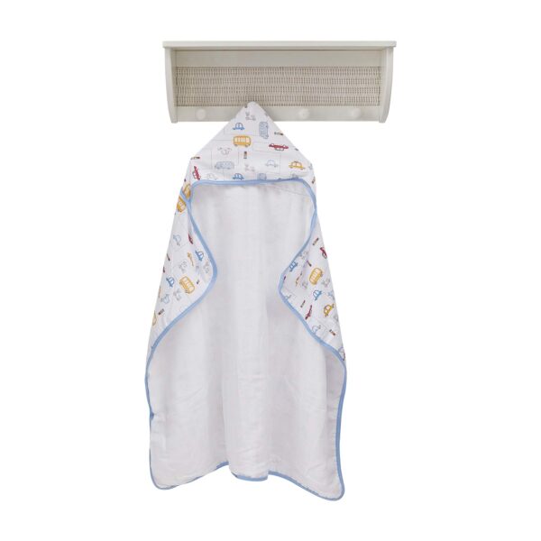 Papi Textil Toalha De Banho Papi Malhas Forrada C/Capuz Est 94Cm X 70Cm Contem 01 Un