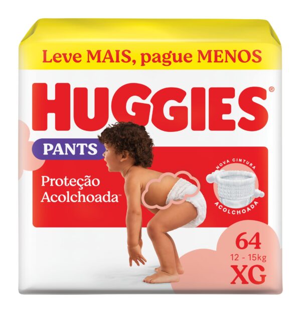 Fralda Huggies Supreme Care Roupinha XG - 64 fraldas
