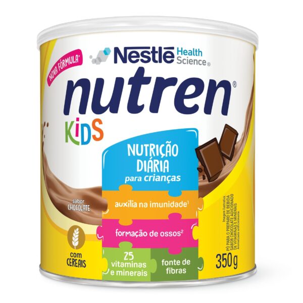 Nutren Suplemento Alimentar Kids Chocolate 350G.