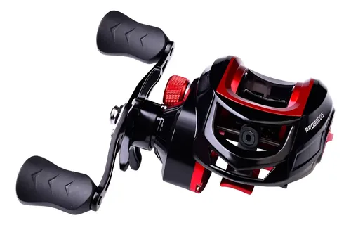 Carretilha Molinete de Pesca Sports - Relação de Recúo 7.2:1 Vermelho Direito