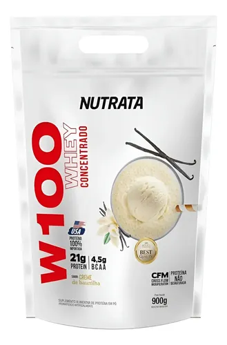 W100 Nutrata Whey Protein 100% Concentrado