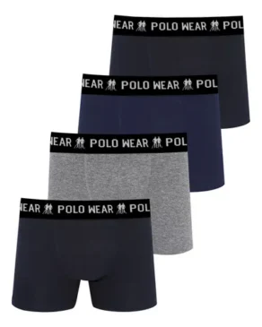 Kit 4 Cuecas Algodão Clássico Polo Wear Sortido Sortido 2