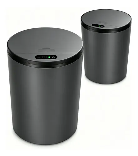 Lixeira Inteligente 16 Litros com Sensor Automático para Banheiro e Cozinha