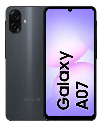 Smartphone Samsung Galaxy A07 4G 256Gb 8Gb Preto 6,7"