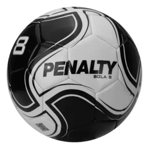 Mini Bola de Futebol Penalty 8X T50 Xxvi Infantil Cor Branco-Preto Indicada para Crianças Entre 3 e 6 Anos Macia