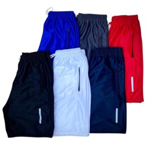Kit 06 Bermudas Masculinas Básicas - DryFit - Malha Leve e Confortável - Pronta Entrega