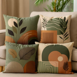 Kit 4 capas de almofadas decorativas 45x45 - moderna 052