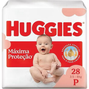 Fralda Descartáveis Huggies Máxima Proteção | P | M | G | XG | XXG