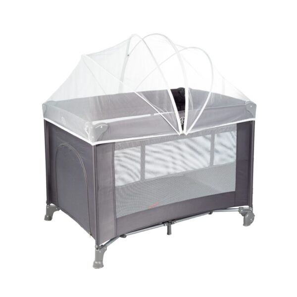 Berço Portátil Infantil Cercado 0-15kg Cinza Pocket Styllbaby