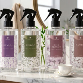 Água Perfumada 500ml Para Lençóis, Roupas e Tecidos + Borrifador Alpha Oriental