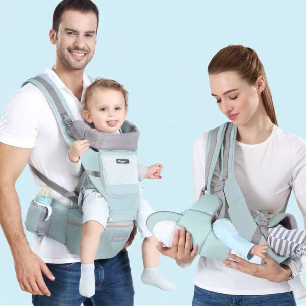 Banco De Cintura Para Bebê Canguru Bebe Passeio Varias Cores Mochila Infantil Hipseat Carrier Pra Bebê premium novo nova