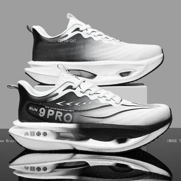 Outono Novos Tênis De Corrida Masculino E Feminino Placa De Carbono Sapatos Esportivos 35-45