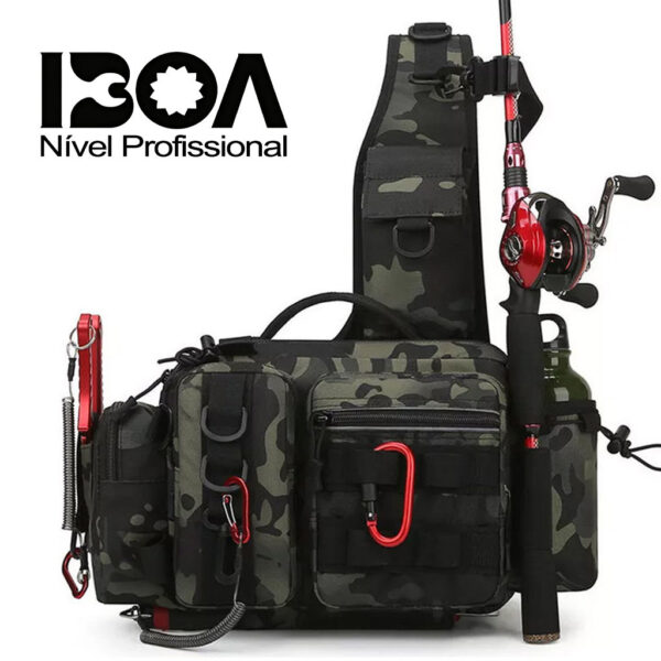 Pochete Bolsa Mochila Impermeável Para Pesca Crossbody Pronta Entrega alta qualidade