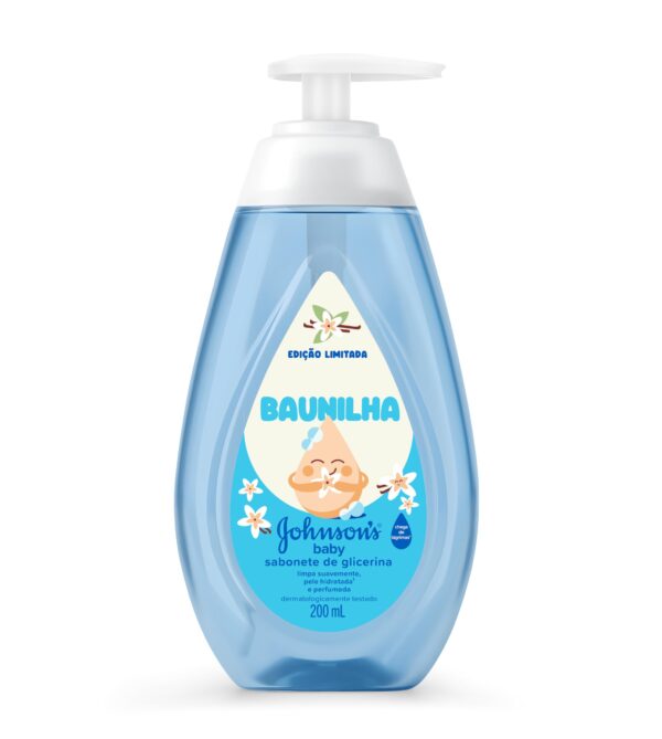 Sabonete Líquido de Glicerina Baunilha JOHNSON'S® Baby 200mL