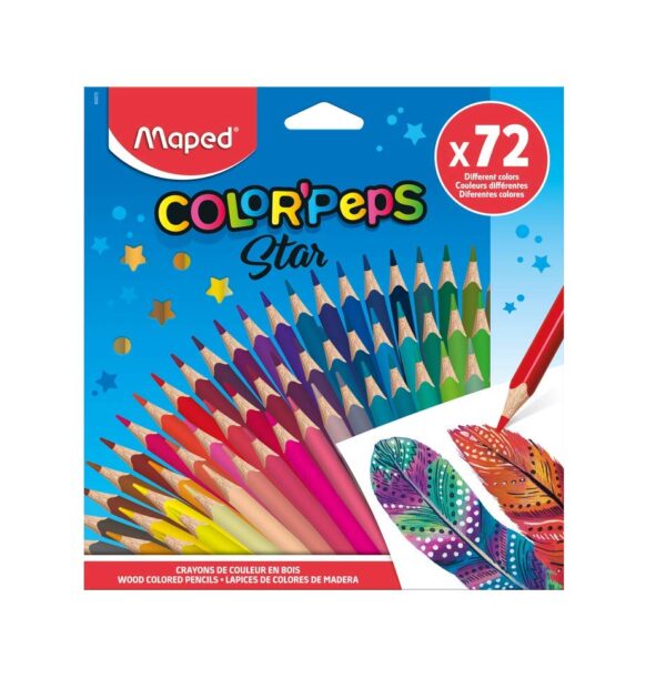 Maped Lápis de Cor Color Pep''s 72 Cores, 832072