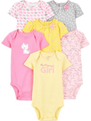 Body Pacote com 6 bodies sem mangas Simple Joys by Carter'sMeninas