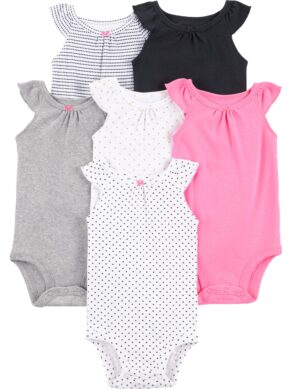 Body Pacote com 6 bodies sem mangas Simple Joys by Carter'sMeninas