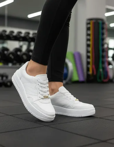 Tênis Air Vizzano Feminino Branco Design Moderno Crossfit