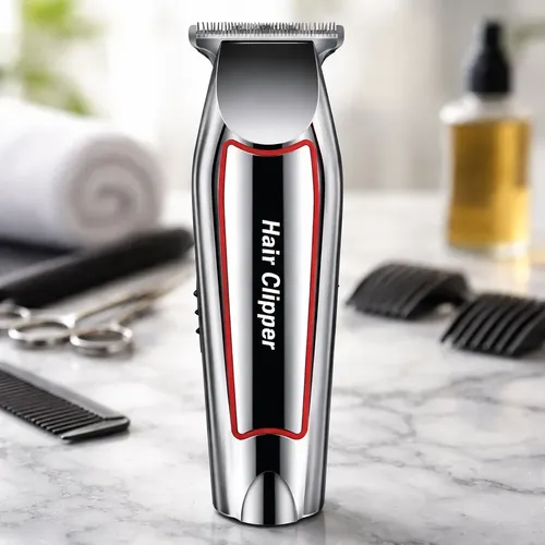 Maquina Cortar Cabelo Aparar Barba Kemei Km-032 Acabamento