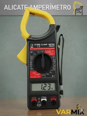 Amperimetro Digital Multimetro Profissional Alicate
