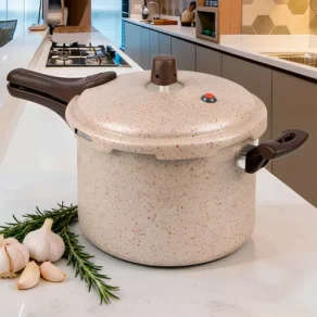 Panela de Pressão Fast Antiaderente 4,5L Baunilha Nacional