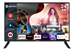 Smart TV de 24 Weyon 24Wdsnmx com Tela Led Hd Android 14