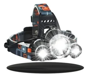 Lanterna de Cabeça Recarregável Hytalux Hy093 Led 2000Lm Zoom 300M
