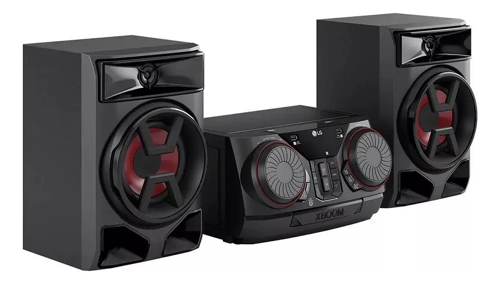 Mini System LG Xboom Ck43n Preto-bluetooth-usb 220w Potência Cor Preto Potência RMS 220 W 110V/220V